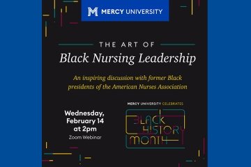 The Art of Black Nursing Leadership poster art